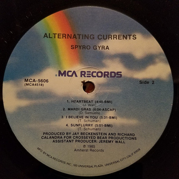 Spyro Gyra : Alternating Currents (LP, Album)
