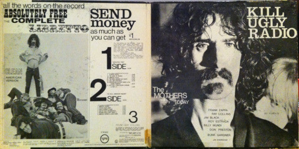 The Mothers Of Invention* : Absolutely Free (LP, Album, MGM)