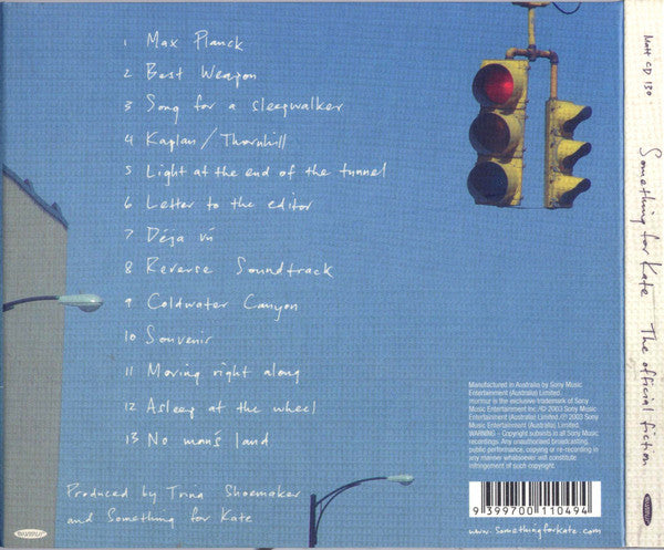 Something For Kate : The Official Fiction (CD, Album, Dig)