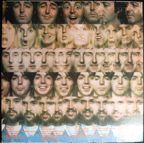 Wings (2) : Wings At The Speed Of Sound (LP, Album, Jac)
