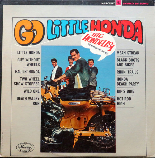 The Hondells : Go Little Honda (LP, Album)