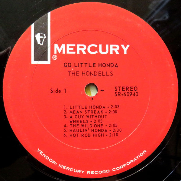 The Hondells : Go Little Honda (LP, Album)