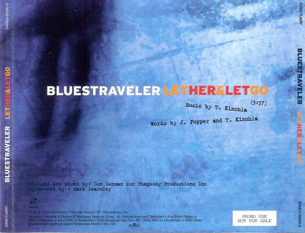 Blues Traveler : Let Her & Let Go (CD, Single, Promo)