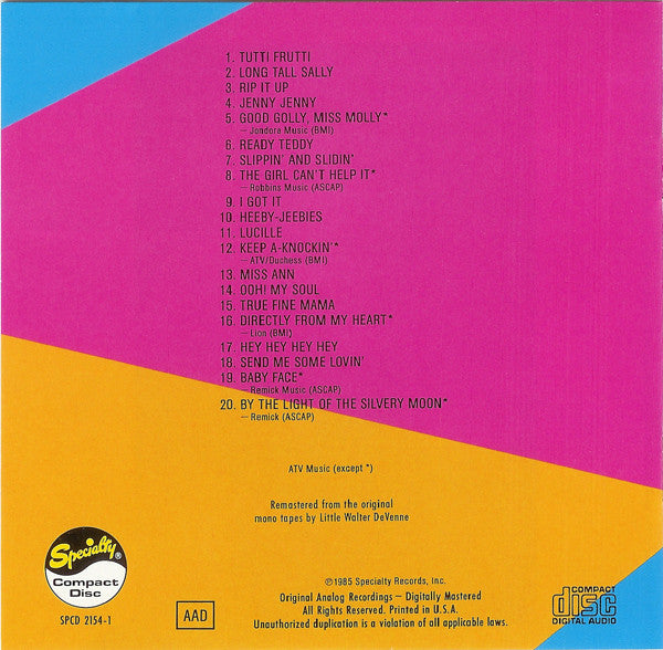 Little Richard : The Essential Little Richard (CD, Comp, RP)