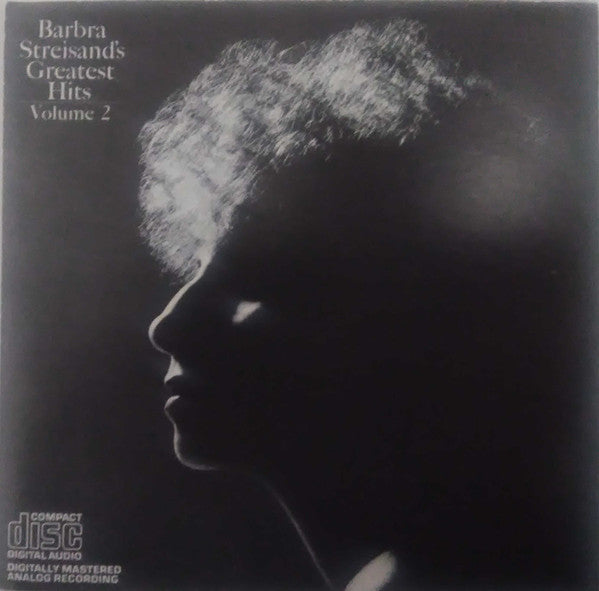Barbra Streisand : Barbra Streisand's Greatest Hits - Volume 2 (CD, Comp)
