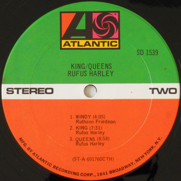Rufus Harley : King / Queens (LP, Album, CTH)