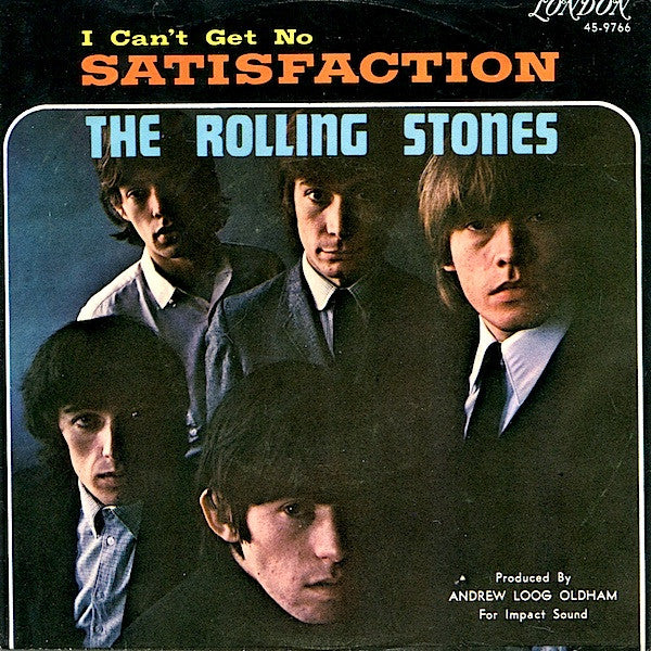 The Rolling Stones : (I Can't Get No) Satisfaction (7", Single, Styrene)