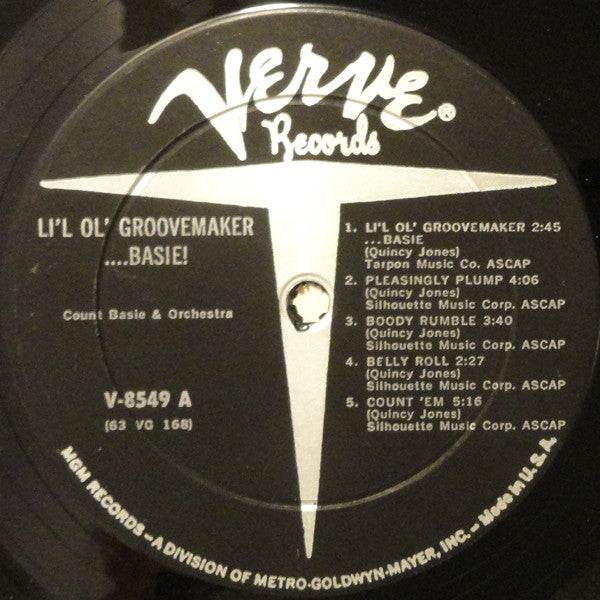 Count Basie Orchestra : Li'l Ol' Groovemaker... Basie! (LP, Album, Mono)