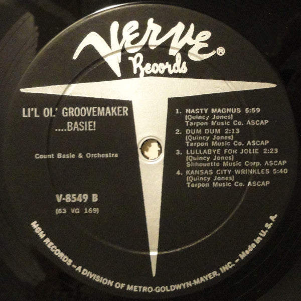 Count Basie Orchestra : Li'l Ol' Groovemaker... Basie! (LP, Album, Mono)