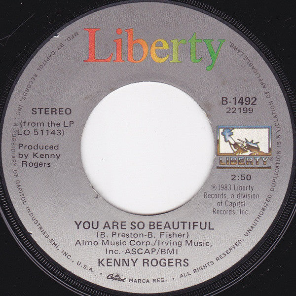 Kenny Rogers And Sheena Easton : We've Got Tonight (7", Single, Win)