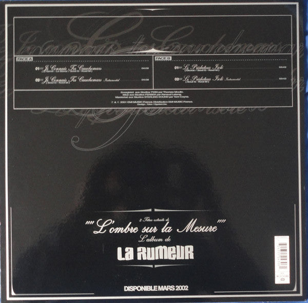 La Rumeur : Je Connais Tes Cauchemars / Le Prédateur Isolé (12")