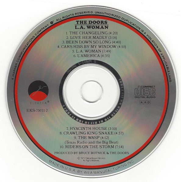 Doors* : L.A. Woman (CD, Album, RE, RM)