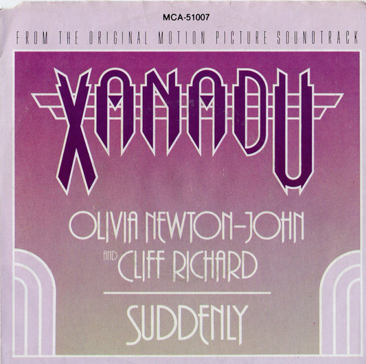 Olivia Newton-John And Cliff Richard : Suddenly (7", Single, Glo)