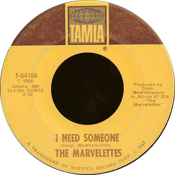 The Marvelettes : My Baby Must Be A Magician  (7", Single, ARP)