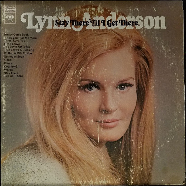 Lynn Anderson : Stay There 'Til I Get There (LP, Album, Ter)