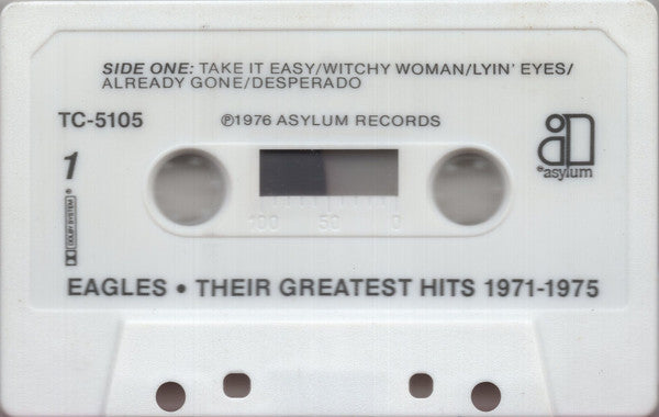 Eagles : Their Greatest Hits 1971-1975 (Cass, Comp, RE)
