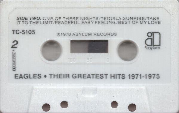 Eagles : Their Greatest Hits 1971-1975 (Cass, Comp, RE)