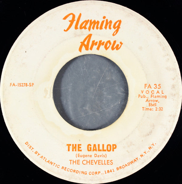 Gloria Walker / The Mighty Chevelles : Talking About My Baby / The Gallop (7", Single, SP )