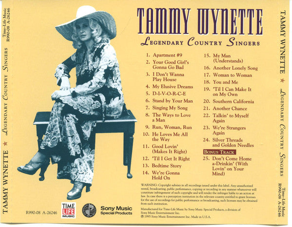 Tammy Wynette : The Country Music Hall Of Fame Presents Tammy Wynette (CD, Comp)