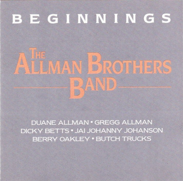 The Allman Brothers Band : Beginnings (CD, Comp, RE)