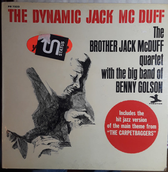 The Brother Jack McDuff Quartet With The Big Band Of Benny Golson : The Dynamic Jack Mc Duff (LP, Album, Mono, Gat)