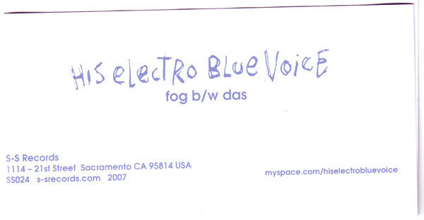 His Electro Blue Voice : Fog (7")