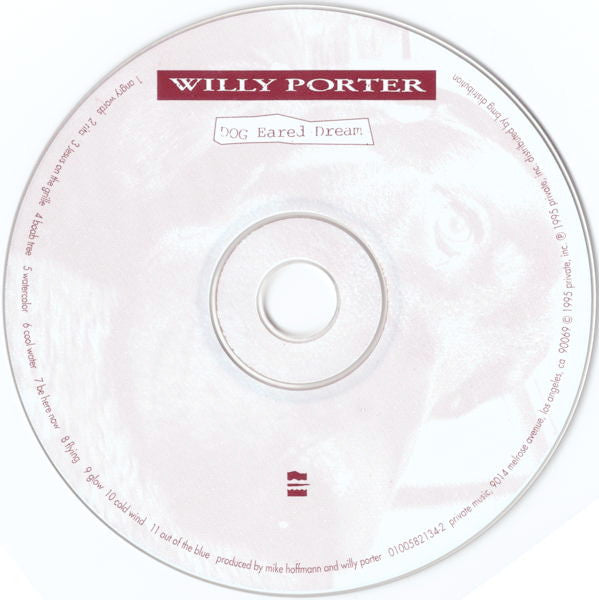 Willy Porter : Dog Eared Dream (CD, Album, RE)