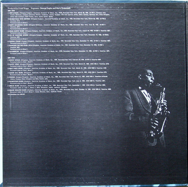 Johnny Hodges And His Orchestra Featuring Duke Ellington, Lawrence Brown & Cootie Williams : Hodge Podge (LP, Comp)