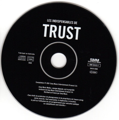 Trust (2) : Les Indispensables De Trust (CD, Comp)