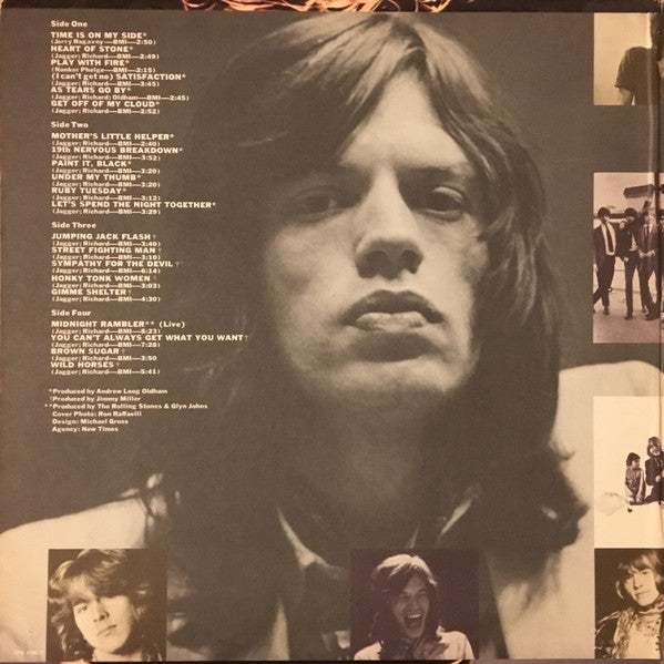 The Rolling Stones : Hot Rocks 1964-1971 (2xLP, Comp, RE, Kee)