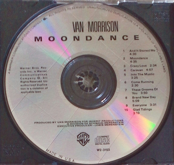 Van Morrison : Moondance (CD, RE)