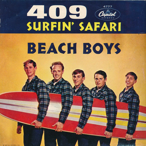 Beach Boys* : Surfin' Safari / 409 (7", Single, Scr)