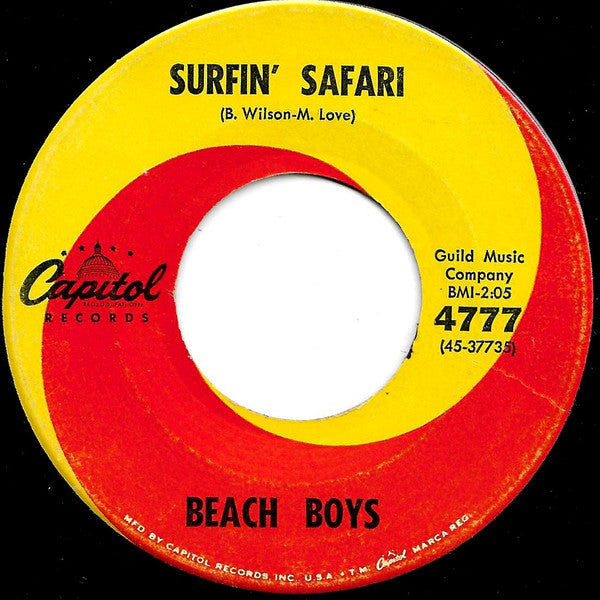 Beach Boys* : Surfin' Safari / 409 (7", Single, Scr)