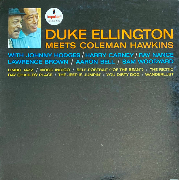 Duke Ellington Meets Coleman Hawkins : Duke Ellington Meets Coleman Hawkins (LP, Album, RP)