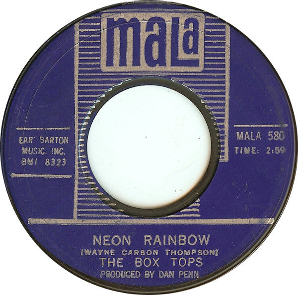 Box Tops : Neon Rainbow / Everything I Am (7", Single, Styrene, Bes)