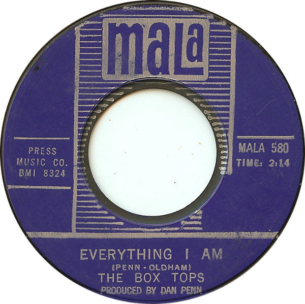 Box Tops : Neon Rainbow / Everything I Am (7", Single, Styrene, Bes)