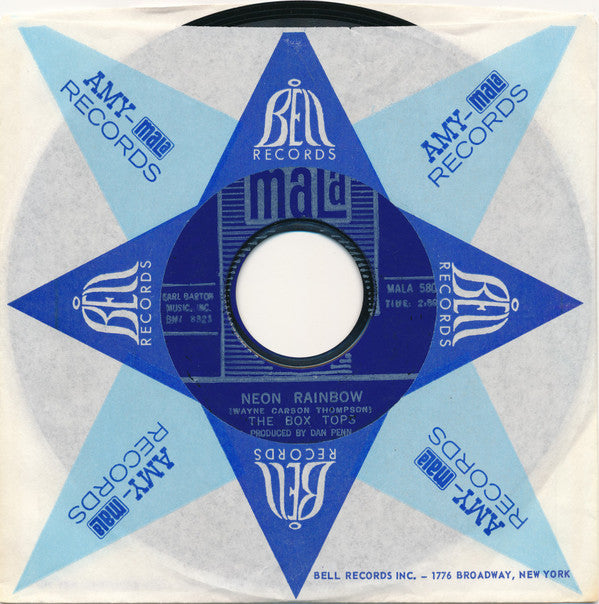 Box Tops : Neon Rainbow / Everything I Am (7", Single, Styrene, Bes)