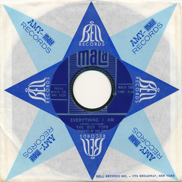 Box Tops : Neon Rainbow / Everything I Am (7", Single, Styrene, Bes)