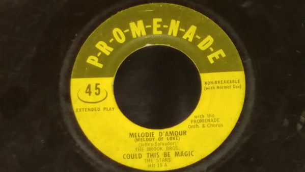 Various : Melodie D'Amour / Could This Be magic / My Heart Reminds Me / That'll Be The Day (7", EP, Mono)