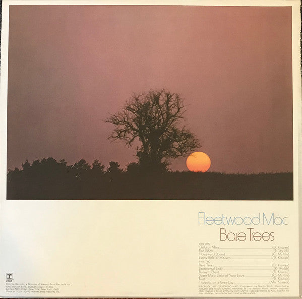 Fleetwood Mac : Bare Trees (LP, Album, RE, Ter)