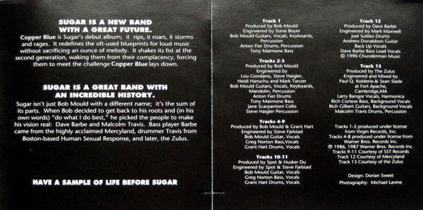 Various, Sugar (5) : Life Before Sugar / Copper Blue (CD, Album, Comp, Promo + CD, Album, M/Print, Promo)