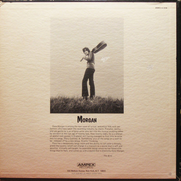Dave Morgan (2) : Morgan (LP, Album, Promo, ARP)
