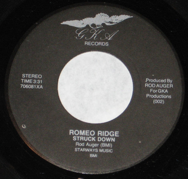 Romeo Ridge : Struck Down (7")