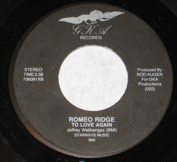 Romeo Ridge : Struck Down (7")