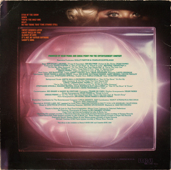 Dolly Parton : Great Balls Of Fire (LP, Album, RE, Gat)