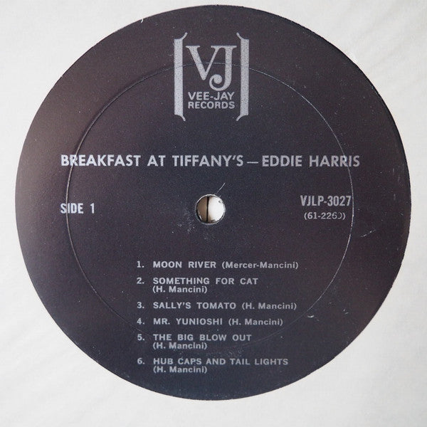 Eddie Harris : Jazz For "Breakfast At Tiffany's" (LP, Album)