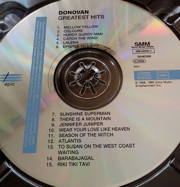 Donovan : Donovan's Greatest Hits (CD, Comp, RE, Dig)