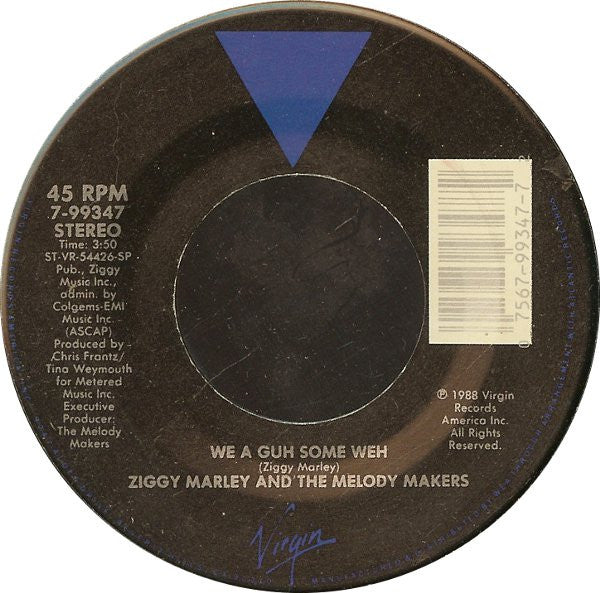 Ziggy Marley And The Melody Makers : Tomorrow People (7", Spe)