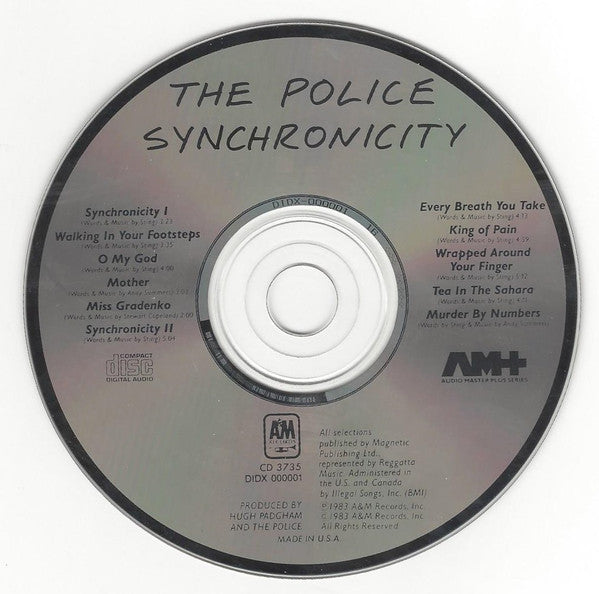 The Police : Synchronicity (CD, Album, RE)