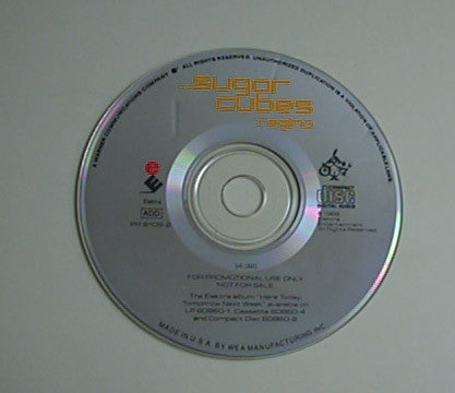 The Sugarcubes : Regina (CD, Single, Promo)